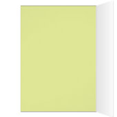 Single yellow tulip flower cards (Inside (Left))