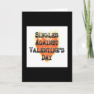 Singles Against Valentine's Day Cards