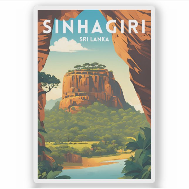 Sinhagiri Sticker (Front)