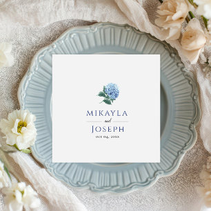 SINI Blue Hydrangea Paper Napkin