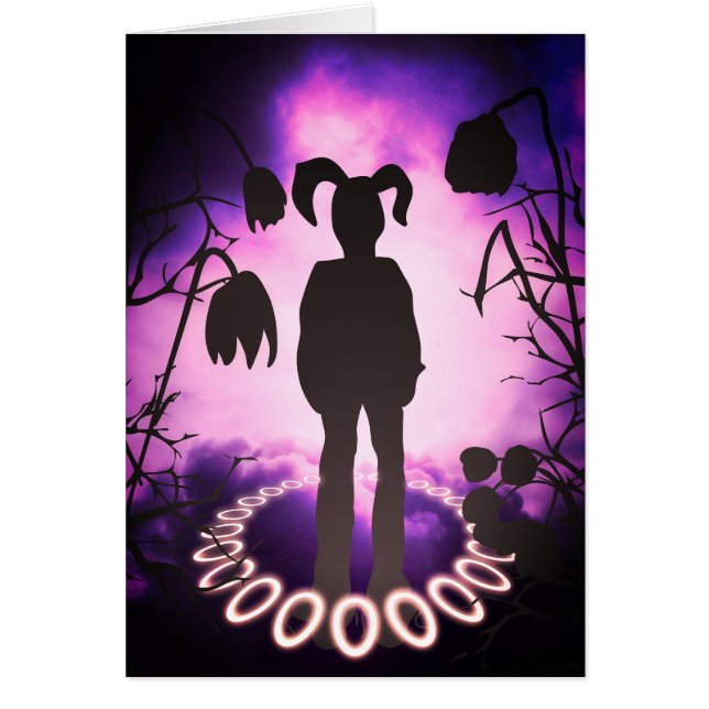 sini bunny easter egg halo cards (Front)