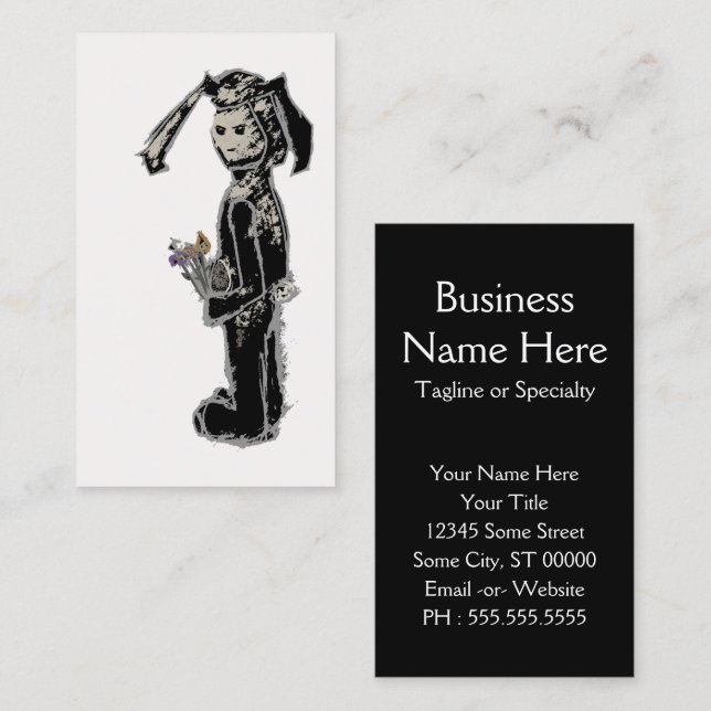sinibunny business card (Front/Back)