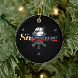 Sinigang Philippines Filipino Food Ceramic Ornament
