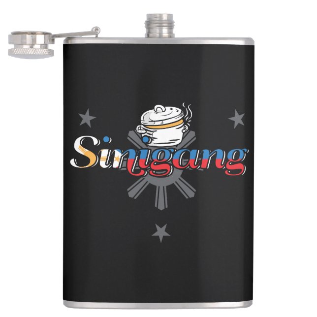 Sinigang Philippines Filipino Food Flask (Opened)