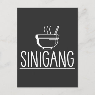 Sinigang Soup Filipino Cuisine Philippines Pinoy Postcard