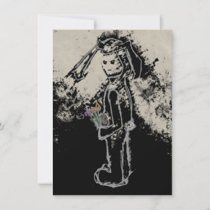 sinister bunny invitation