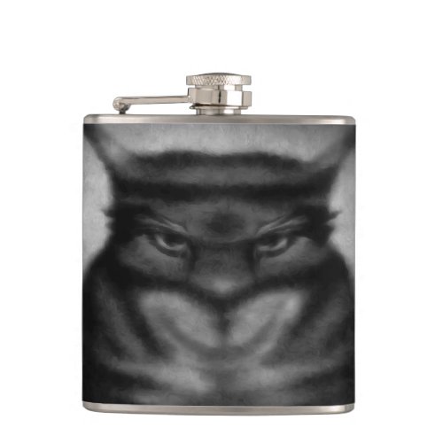 Sinister Cat Flask
