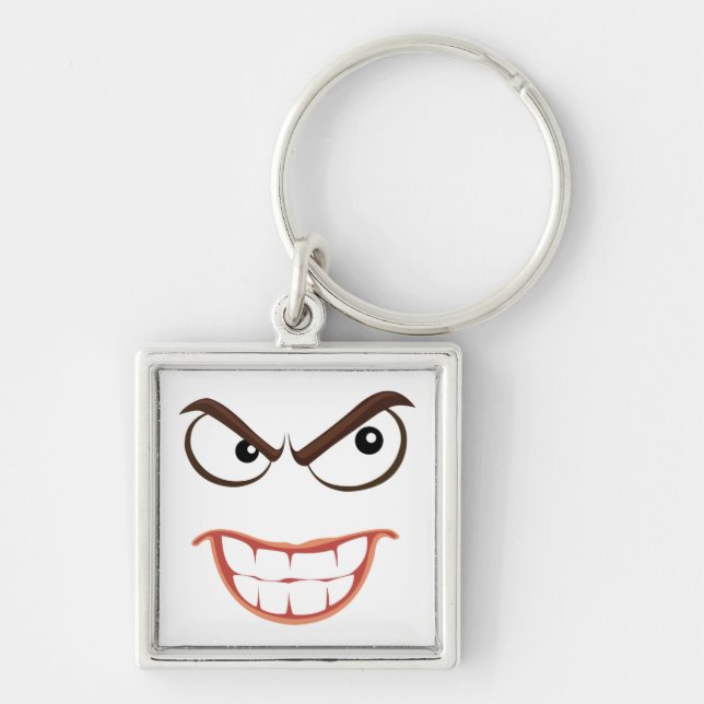 SINISTER FACE KEYCHAIN (Front)