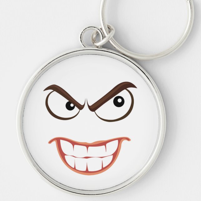 SINISTER FACE KEYCHAIN (Front)