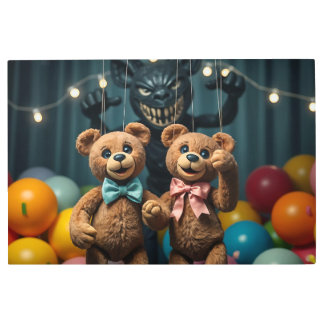 Sinister Marionette Selfie Metal Print