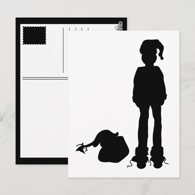 sinister santa postcard (Front/Back)