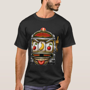 Sinister Slot Machine Gives You The Finger T-Shirt