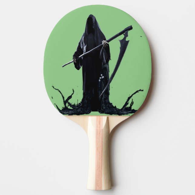 Sinister Swings: Halloween Edition best Ping Pong Paddle (Front)
