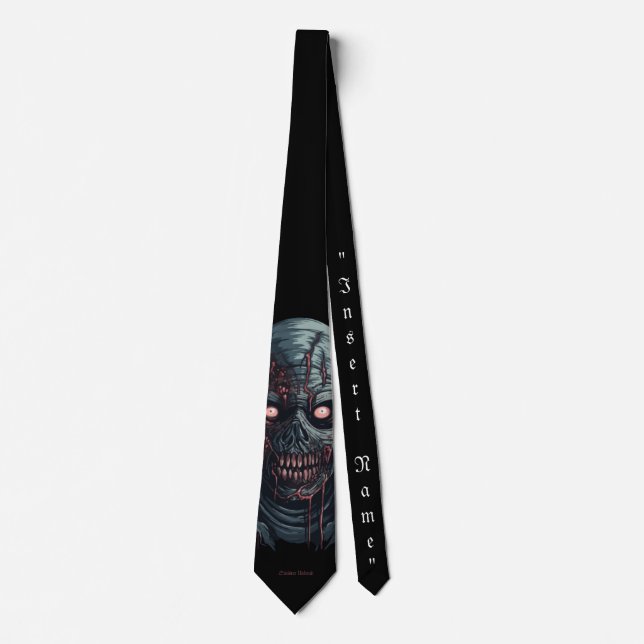 Sinister Undead Neck Tie (Front)