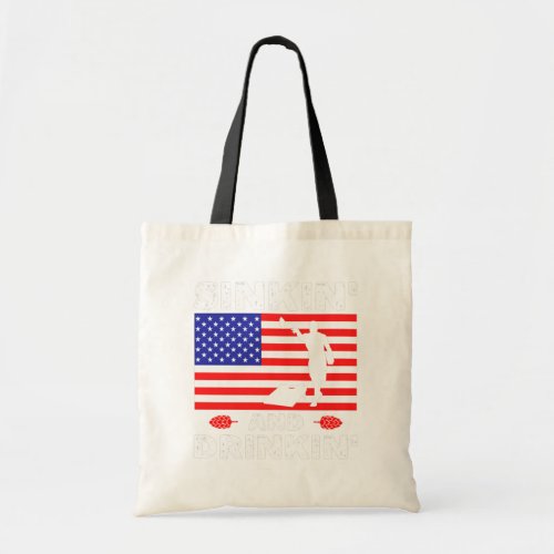 Sinking and Drinking _ funny cornhole Tote Bag