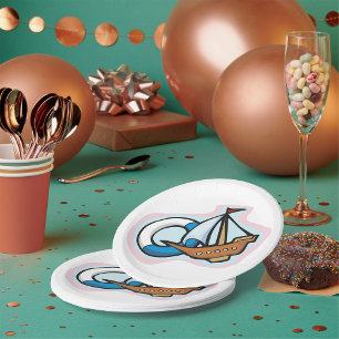 Sinking Boat Paper Plates