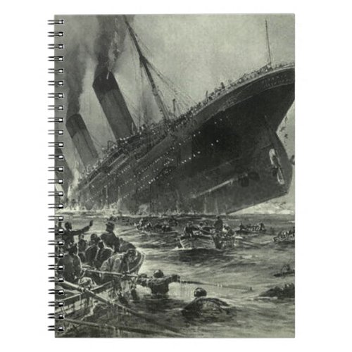 Sinking RMS Titanic Notebook