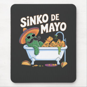 Sinko de Mayo Cinco De Mayo Cactus Funny Mouse Pad