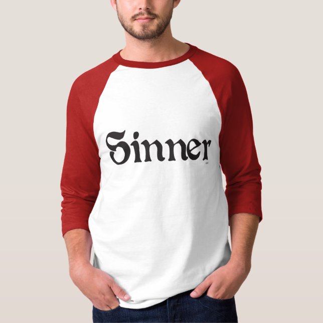 Sinner T-Shirt (Front)
