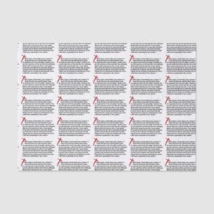 Sinners Prayer Tissue Paper