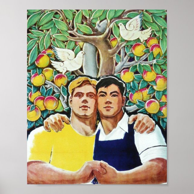 Sino Soviet Cooperation Poster (Front)