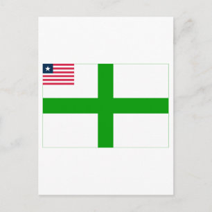 Sinoe County Flag Postcard