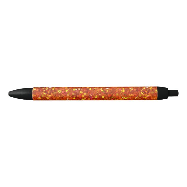 Sinopia Orange Glitter Pen (Front)