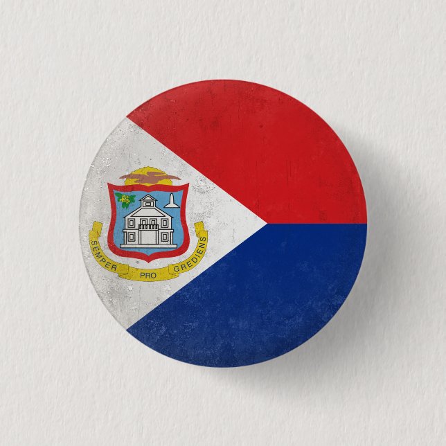 Sint Maarten Button (Front)