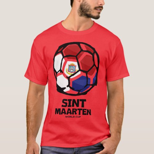 Sint Maarten  Country Flag T_Shirt