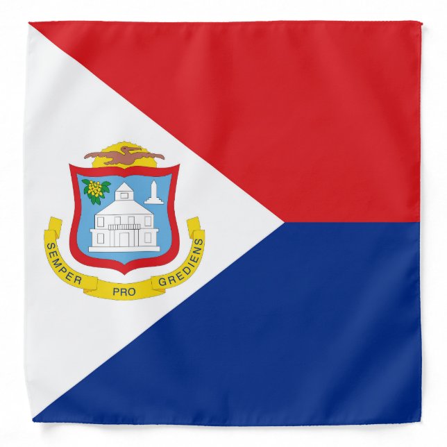 Sint Maarten flag Bandana (Front)