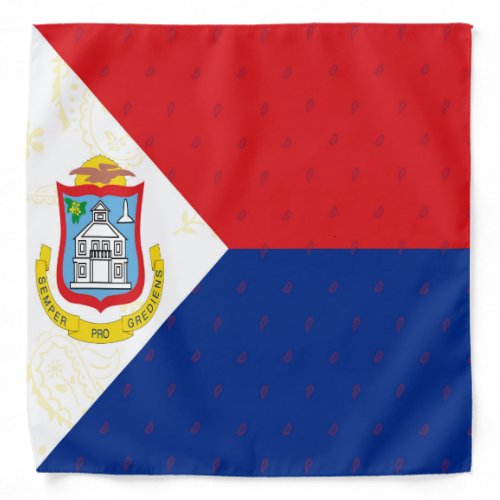 Sint Maarten Flag Bandana