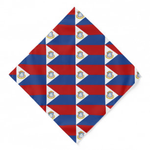 Sint Maarten Flag Bandana