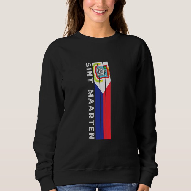 Sint Maarten Flag Colors Sweatshirt (Front)