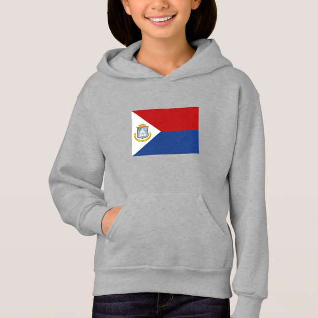 Sint Maarten Flag Hoodie (Front)