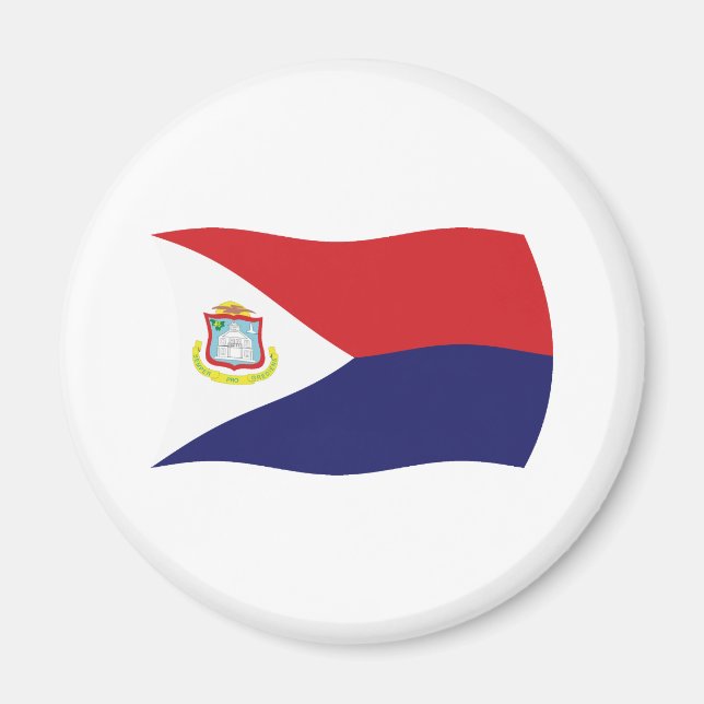 Sint Maarten Flag Magnet (Front)