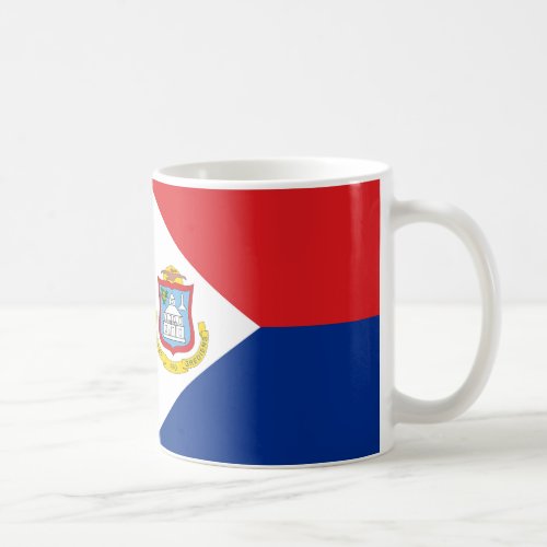  Sint Maarten Flag Mug Celebrate Caribbean Pride Coffee Mug