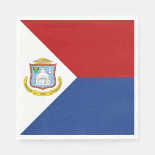 Sint Maarten Flag Napkins