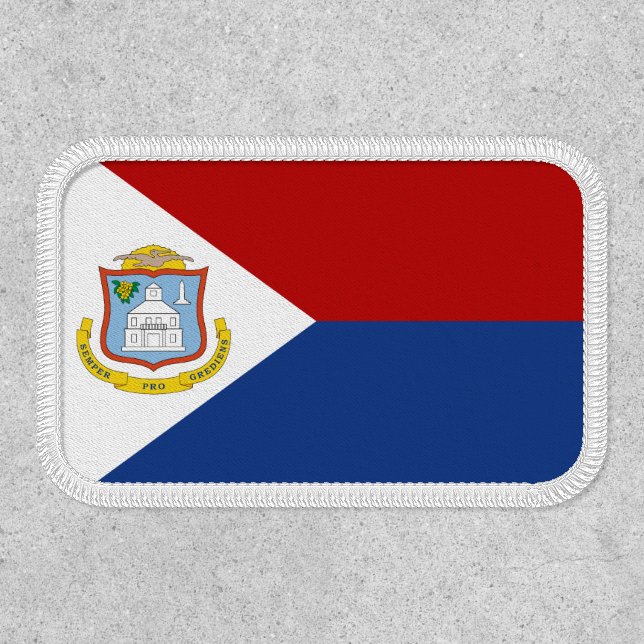 Sint Maarten Flag Patch (Front)