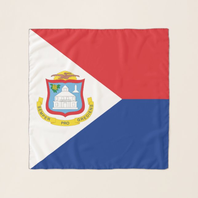 Sint Maarten flag Scarf (Front)