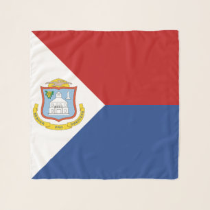 Sint Maarten Flag Scarf