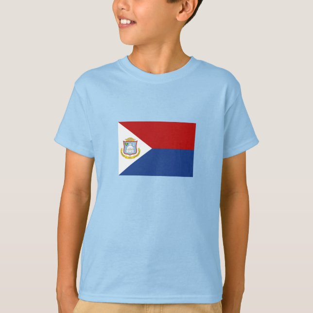 Sint Maarten Flag T-Shirt (Front)