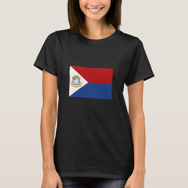 Sint Maarten Flag T-Shirt (Front)