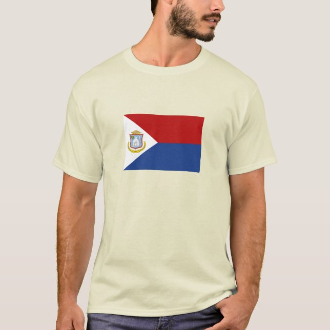 Sint Maarten Flag T-Shirt (Front)