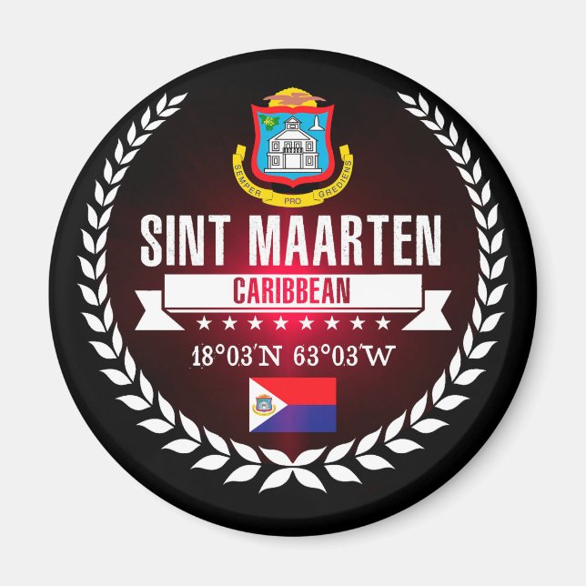 Sint Maarten Magnet (Front)