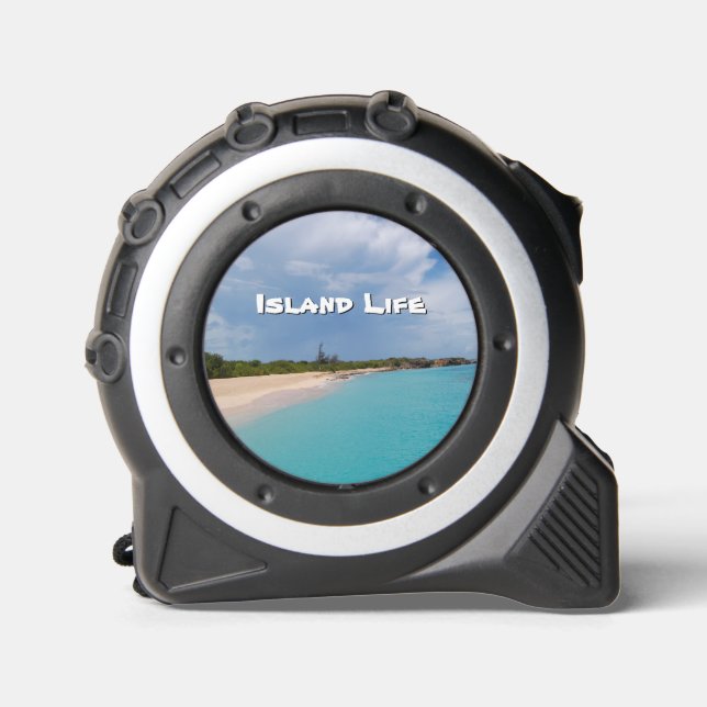 Sint Maarten - St. Martin Beach Scene Tape Measure (Front)