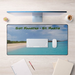 Sint Maarten - St. Martin Photo Collage Desk Mat