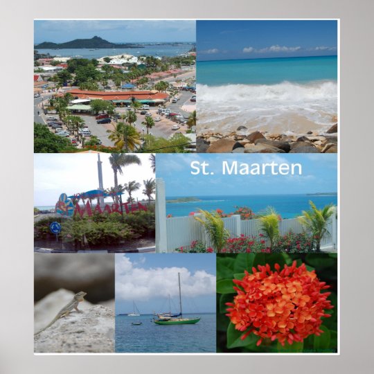 Sint Maarten-St. Martin Poster Print | Zazzle.com