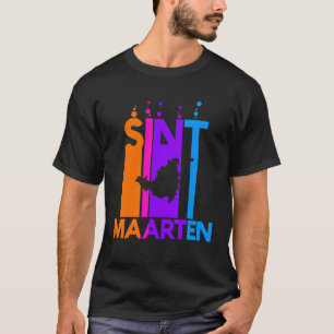 Sint Maartin Colorful Bubbles T-Shirt