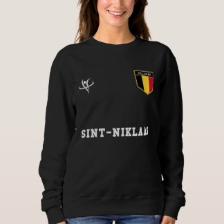 SINT NIKLAAS Belgium Vintage Sports Sweatshirt