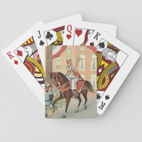 Sinterklaas Dutch St Nick Vintage St Nicholas Poker Cards